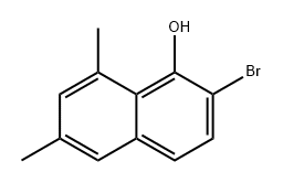 1-Naphthalenol, 2-bromo-6,8-dimethyl-