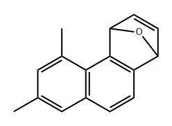 1,4-Epoxyphenanthrene, 1,4-dihydro-5,7-dimethyl-,123674-37-3,结构式