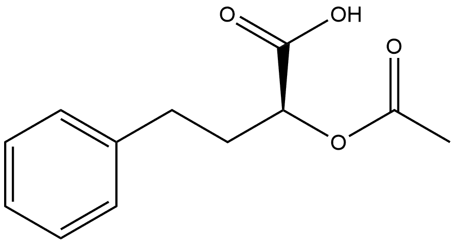 Benzenebutanoic acid, α-(acetyloxy)-, (αS)-
