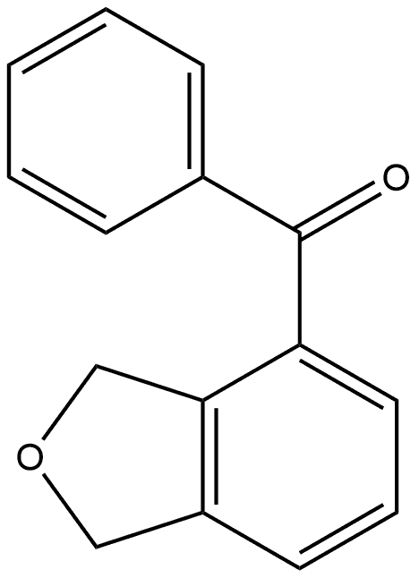 Methanone, (1,3-dihydro-4-isobenzofuranyl)phenyl- Structure