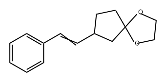 1,4-Dioxaspiro[4.4]nonane, 7-(2-phenylethenyl)-