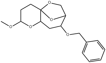 6H-4a,7-Epoxy-2H-pyrano3,2-boxepin, hexahydro-2-methoxy-8-(phenylmethoxy)-,123920-81-0,结构式
