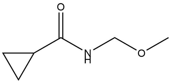 N-(Methoxymethyl)cyclopropanecarboxamide Struktur