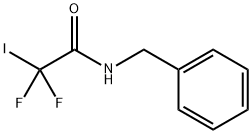 Acetamide, 2,2-difluoro-2-iodo-N-(phenylmethyl)- Struktur