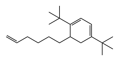 1,3-Cyclohexadiene, 1,4-bis(1,1-dimethylethyl)-5-(5-hexen-1-yl)-