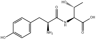 L-Threonine, L-tyrosyl- Structure