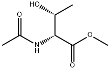 D-Allothreonine, N-acetyl-, methyl ester Structure