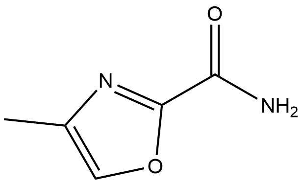 4-Methyl-oxazole-2-carboxylic acid amide 化学構造式