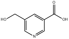 5-(羟甲基)烟酸 结构式