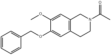 Ethanone, 1-[3,4-dihydro-7-methoxy-6-(phenylmethoxy)-2(1H)-isoquinolinyl]-