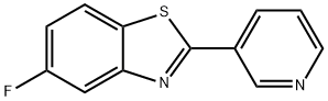 Benzothiazole, 5-fluoro-2-(3-pyridinyl)- 结构式
