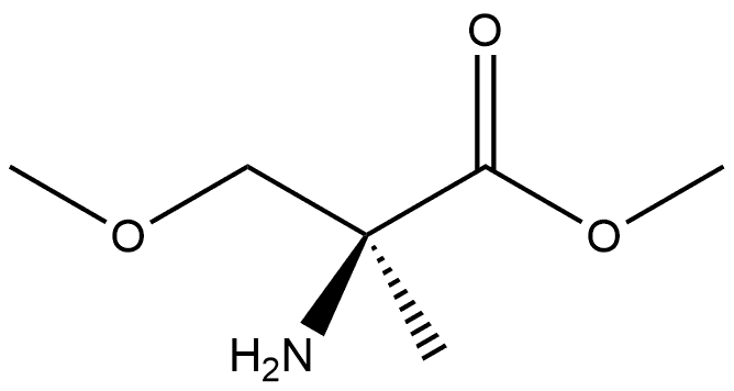 methyl (S)-2-amino-3-methoxy-2-methylpropanoate Structure