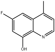 8-Quinolinol, 6-fluoro-4-Methyl-
4-Methyl-6-fluoro-8-hydroxyquinoline Structure