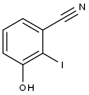 3-羟基-2-碘苄腈, 1243362-71-1, 结构式