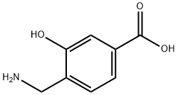 4-(AMINOMETHYL)-3-HYDROXYBENZOIC ACID Structure