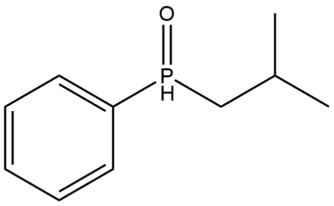 Phosphine oxide, (2-methylpropyl)phenyl- 结构式