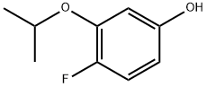 4-fluoro-3-isopropoxyphenol Structure