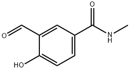 Benzamide, 3-formyl-4-hydroxy-N-methyl-,1243392-04-2,结构式