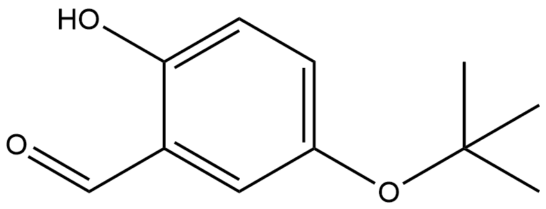 5-(tert-butoxy)-2-hydroxybenzaldehyde,1243461-59-7,结构式