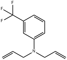 Benzenamine, N,N-di-2-propen-1-yl-3-(trifluoromethyl)- Structure