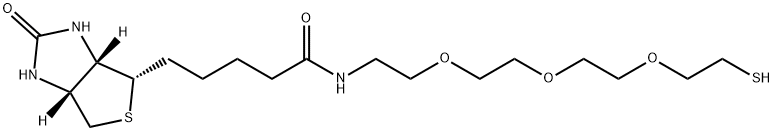 Biotin-PEG3-SH Struktur