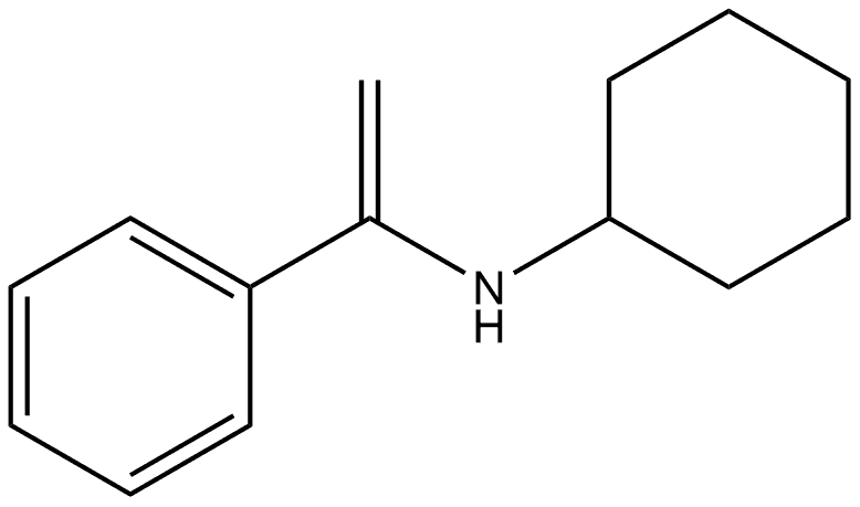 Benzenemethanamine, N-cyclohexyl-α-methylene-