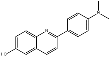 6-Quinolinol, 2-[4-(dimethylamino)phenyl]- Structure