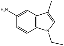 1-Ethyl-3-methyl-1H-indol-5-amine Structure