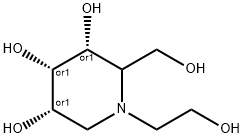 3,4,5-Piperidinetriol, 1-(2-hydroxyethyl)-2-(hydroxymethyl)-, (3R,4S,5S)-rel-|米格列醇杂质6