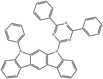 1246963-67-6 Indolo[2,3-b]carbazole, 5-(4,6-diphenyl-1,3,5-triazin-2-yl)-5,7-dihydro-7-phenyl-