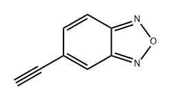 5-乙炔基苯并[C][1,2,5]噁二唑 结构式
