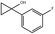 1-(3-氟苯基)环丙醇, 1247125-95-6, 结构式