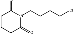 1-(4-CHLOROBUTYL)-2,6-PIPERIDINEDIONE 结构式