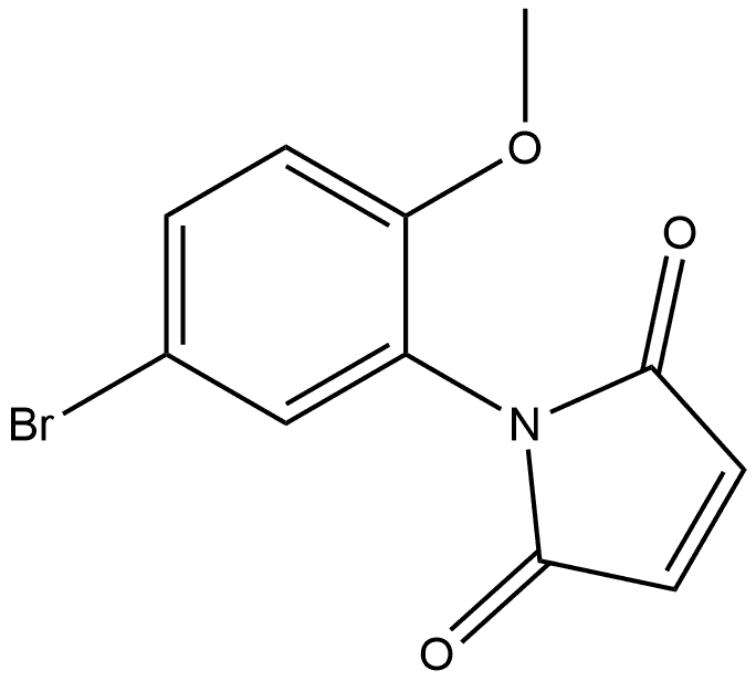 1247491-10-6 1-(5-Bromo-2-methoxyphenyl)-1H-pyrrole-2,5-dione