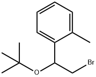 1-(2-溴-1-(叔丁氧基)乙基)-2-甲基苯, 1247511-31-4, 结构式