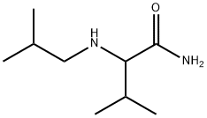 2-(异丁基氨基)-3-甲基丁酰胺, 1247694-47-8, 结构式