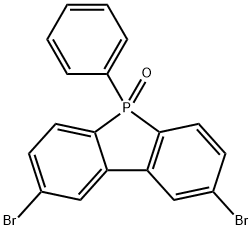 5H-Benzo[b]phosphindole, 2,8-dibromo-5-phenyl-, 5-oxide Structure