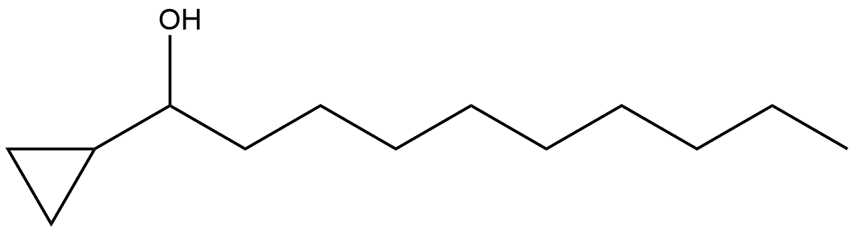 Α-壬基环丙烷甲醇 结构式