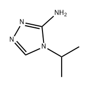 4H-1,2,4-Triazol-3-amine, 4-(1-methylethyl)- Structure