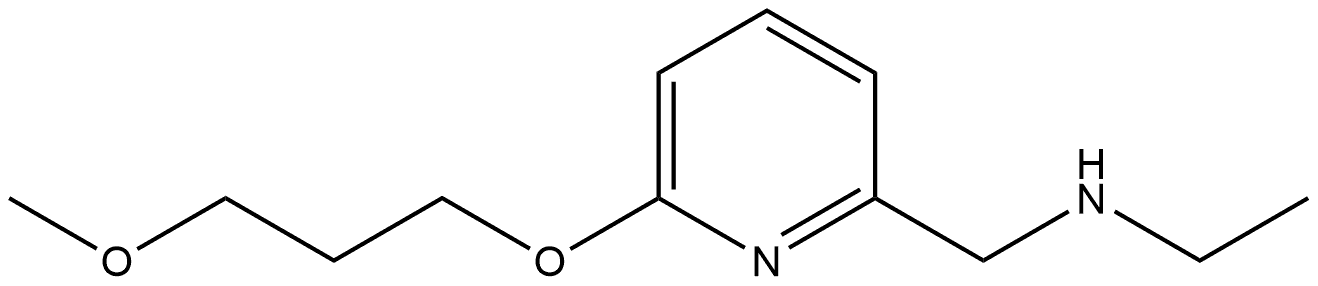 1248391-07-2 N-Ethyl-6-(3-methoxypropoxy)-2-pyridinemethanamine