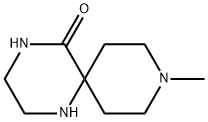 9-甲基-1,4,9-三氮杂螺[5.5]十酮-5-酮, 1248395-01-8, 结构式