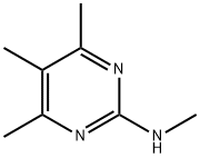 2-Pyrimidinamine, N,4,5,6-tetramethyl- Structure