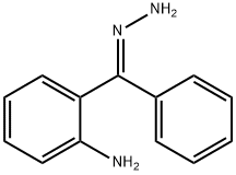 Methanone, (2-aminophenyl)phenyl-, hydrazone, (1E)- (9CI) Struktur
