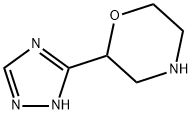 Morpholine, 2-(1H-1,2,4-triazol-5-yl)-,1248933-57-4,结构式