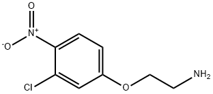 Ethanamine, 2-(3-chloro-4-nitrophenoxy)- Struktur