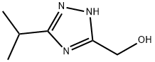 5-(propan-2-yl)-4H-1,2,4-triazol-3-yl]methanol Struktur