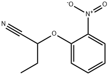 Butanenitrile, 2-(2-nitrophenoxy)- Struktur