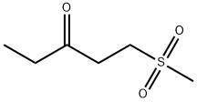 3-Pentanone, 1-(methylsulfonyl)- Struktur