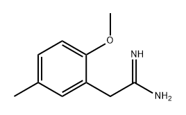 2-(2-甲氧基-5-甲基苯基)乙亚胺, 1250055-87-8, 结构式