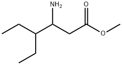 Hexanoic acid, 3-amino-4-ethyl-, methyl ester Structure